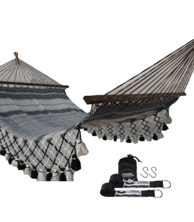 handmade hammock with bar